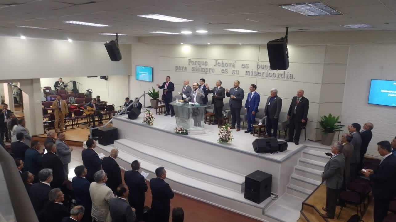Varones y asistentes reunidos durante la Convención VIUMP Nacional 2026